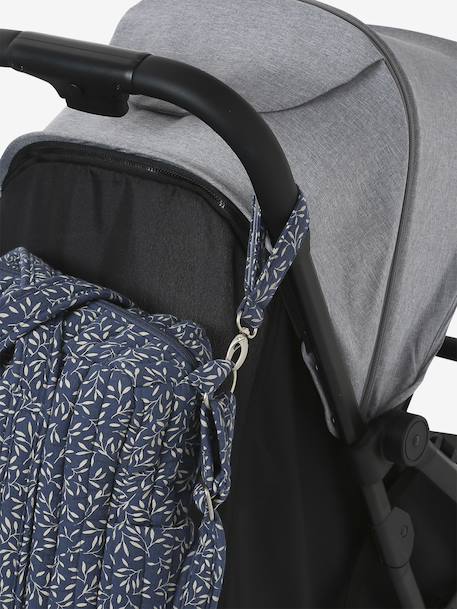 Sac à langer en gaze de coton JOIOSA beige imprimé+bleu nuit+bronze+écru 10 - vertbaudet enfant 
