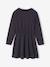 Ensemble robe et gilet matelassé fille anthracite+bois de rose 2 - vertbaudet enfant 