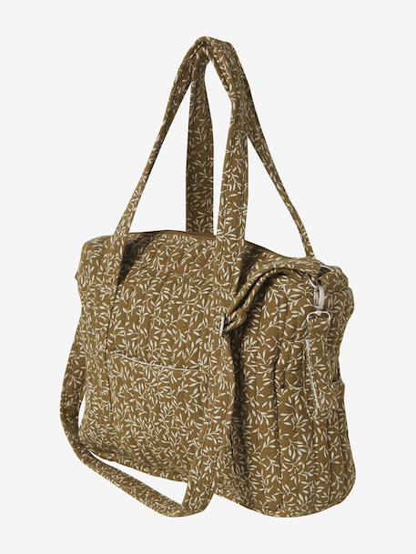Sac à langer en gaze de coton JOIOSA beige imprimé+bleu nuit+bronze+écru 15 - vertbaudet enfant 