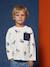 Tee-shirt manches longues HAPPY LA imprimé garçon blanc imprimé 2 - vertbaudet enfant 