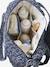 Sac à langer en gaze de coton JOIOSA beige imprimé+bleu nuit+bronze+écru 11 - vertbaudet enfant 