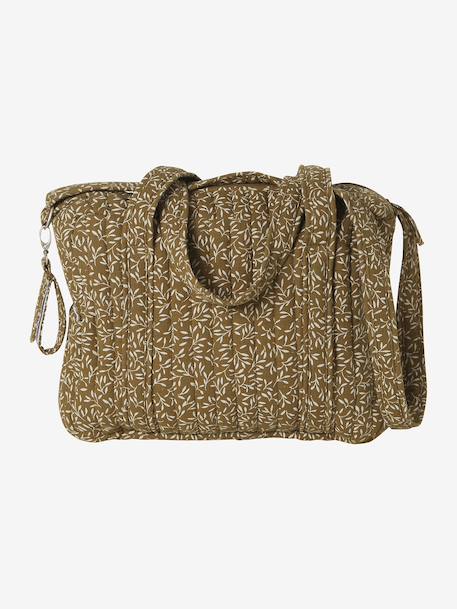 Sac à langer en gaze de coton JOIOSA beige imprimé+bleu nuit+bronze+écru 16 - vertbaudet enfant 