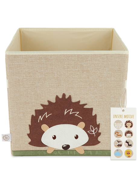 Boîte de rangement pliable - motif hérisson Hérisson 1 - vertbaudet enfant 
