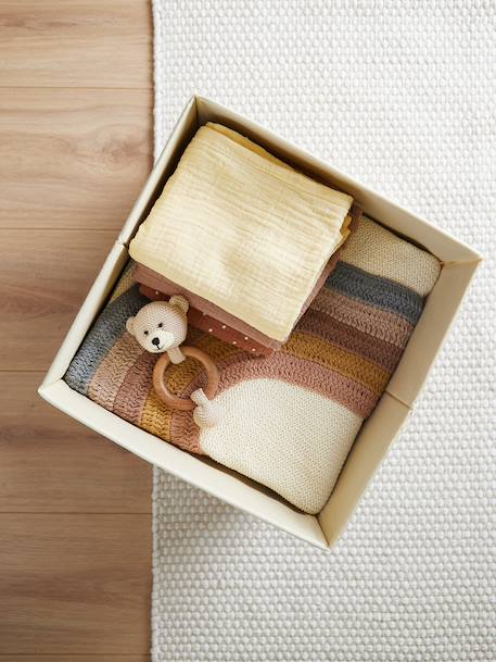 Boîte de rangement pliable - motif chevruils Chevruils 5 - vertbaudet enfant 