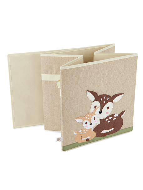 Boîte de rangement pliable - motif chevruils Chevruils 6 - vertbaudet enfant 