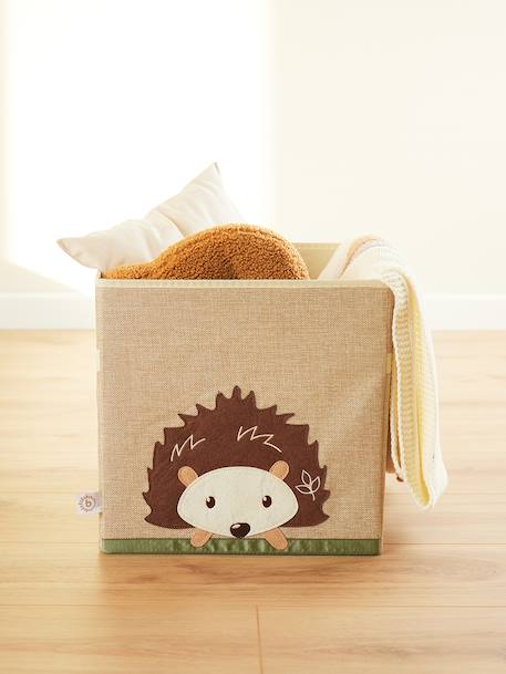 Boîte de rangement pliable - motif hérisson Hérisson 2 - vertbaudet enfant 