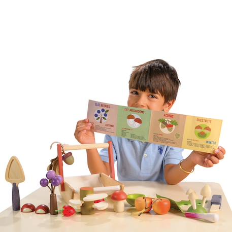 Panier cueillette sauvage Beige 4 - vertbaudet enfant 