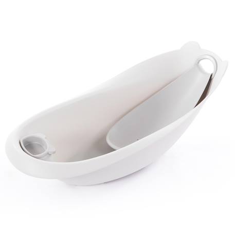 Baignoire bébé ourson Gris+Terracotta+Vert 1 - vertbaudet enfant 