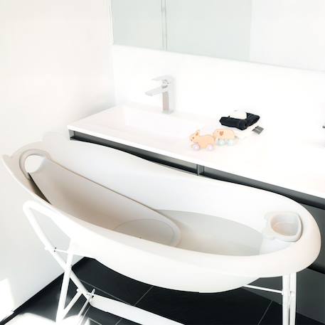 Baignoire bébé ourson Gris+Terracotta+Vert 2 - vertbaudet enfant 