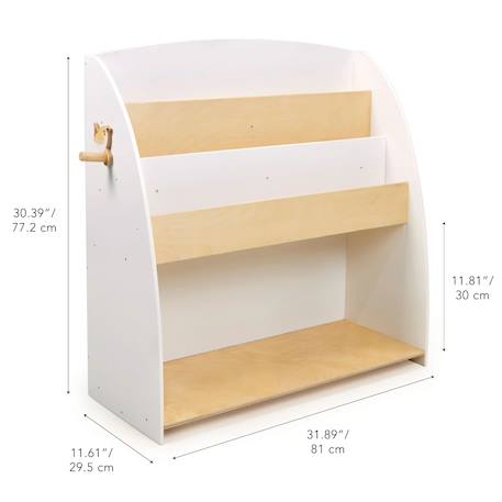 Bibliothèque forêt Beige 4 - vertbaudet enfant 