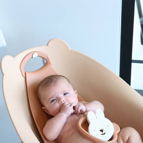 Baignoire bébé ourson Gris+Terracotta+Vert 8 - vertbaudet enfant 