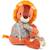 Sac à dos doux jack Orange, blanc, bleu 1 - vertbaudet enfant 