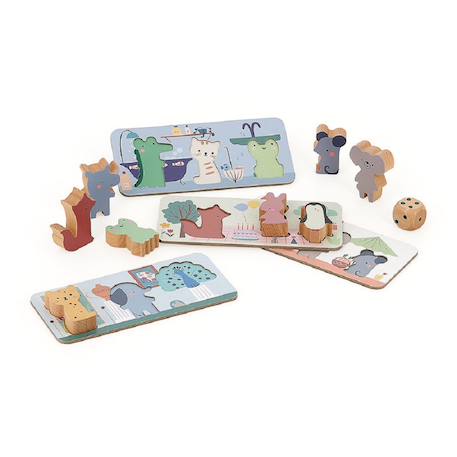 Coffret multi-jeux des tout-petits sarah betz Beige 3 - vertbaudet enfant 
