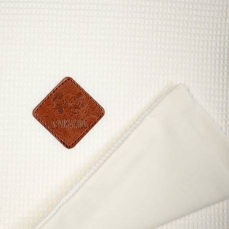 Couverture été en coton nid d'abeille Beige+Bleu+Écru+Rose 9 - vertbaudet enfant 