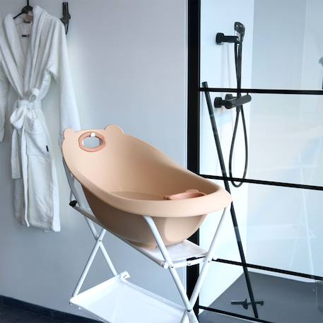 Baignoire bébé ourson Gris+Terracotta+Vert 9 - vertbaudet enfant 