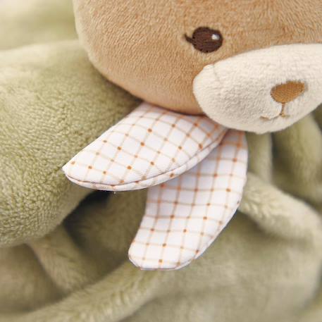 Peluche ours patapouf 17 cm Vert 3 - vertbaudet enfant 
