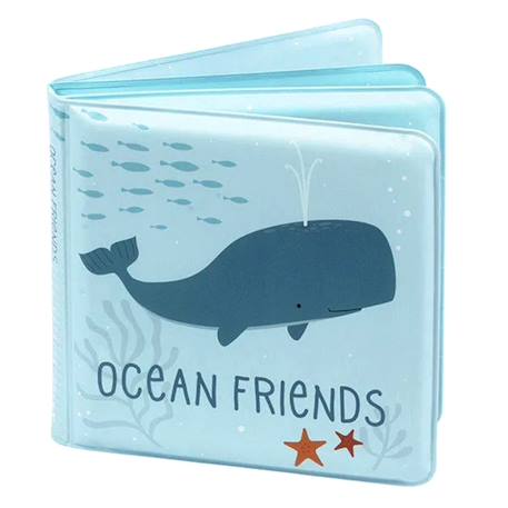 Livre de bain pour enfant les amis de l'océan Bleu 1 - vertbaudet enfant 