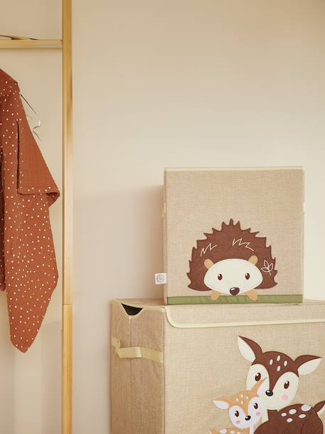Boîte de rangement pliable - motif hérisson Hérisson 4 - vertbaudet enfant 