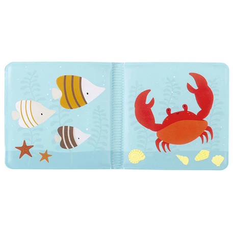Livre de bain pour enfant les amis de l'océan Bleu 5 - vertbaudet enfant 