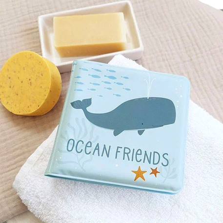 Livre de bain pour enfant les amis de l'océan Bleu 2 - vertbaudet enfant 
