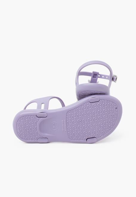 Sandales plage étoiles couleurs pastel Mauve+Menthe+Rose perle 3 - vertbaudet enfant 
