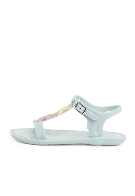 Sandales plage étoiles couleurs pastel Mauve+Menthe+Rose perle 7 - vertbaudet enfant 