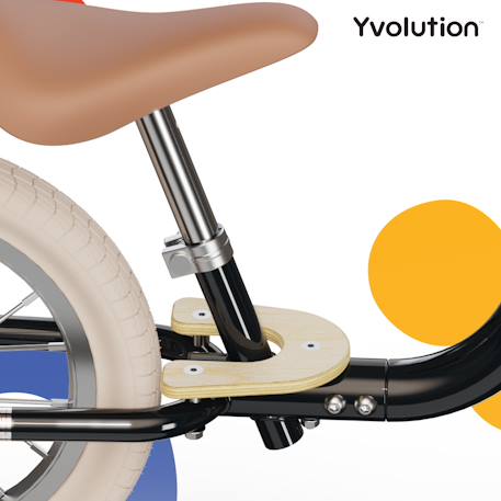 Yvolution Y Velo Pro – Draisienne Sans Pédales 30,5 Cm – Cadre Léger 2,9 Kg – Pour Enfants De 3 à 5 Ans – Noire