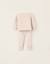 Ensemble de maille 3 pièces Beige clair 2 - vertbaudet enfant 