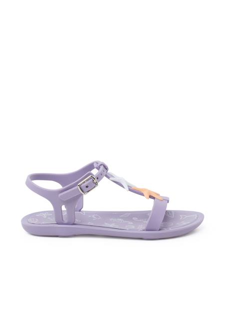 Sandales plage étoiles couleurs pastel Mauve+Menthe+Rose perle 1 - vertbaudet enfant 