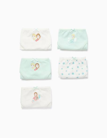 Pack 5 culottes la reine des neiges Multicolore 1 - vertbaudet enfant 