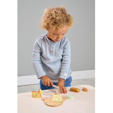 Planche à découper fromages Beige, jaune, vert 6 - vertbaudet enfant 