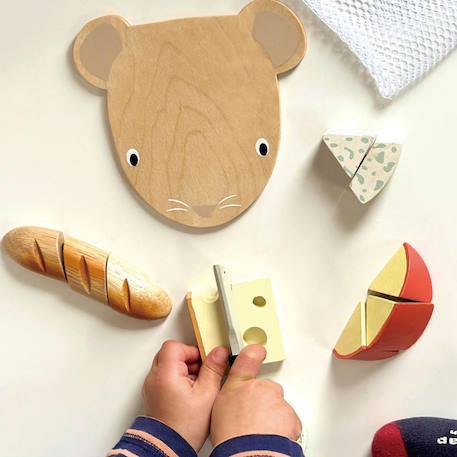 Planche à découper fromages Beige, jaune, vert 4 - vertbaudet enfant 