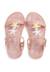 Sandales plage étoiles couleurs pastel Mauve+Menthe+Rose perle 14 - vertbaudet enfant 