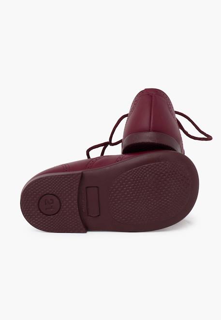 Chaussures anglaises en cuir Beige+Blanc+Bleu marine+Bleu moyen+Bordeaux+Camel+Marron 26 - vertbaudet enfant 