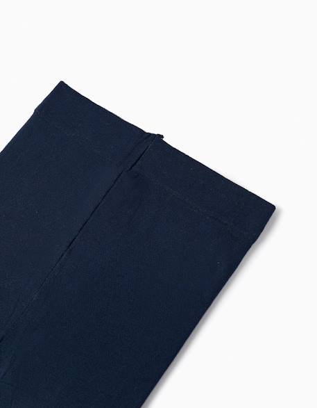 Lot de 2 paires de collants en microfibre 40 den Bleu foncé 2 - vertbaudet enfant 