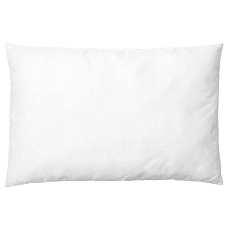 Oreiller en satin de coton moelleux Blanc 1 - vertbaudet enfant 