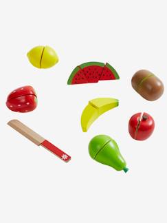 Jouet-Jeux d'imitation-Cuisines et dinette-Fruits à découper en bois FSC®