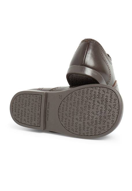 Chaussures anglaises en cuir Beige+Blanc+Bleu marine+Bleu moyen+Bordeaux+Camel+Marron 38 - vertbaudet enfant 