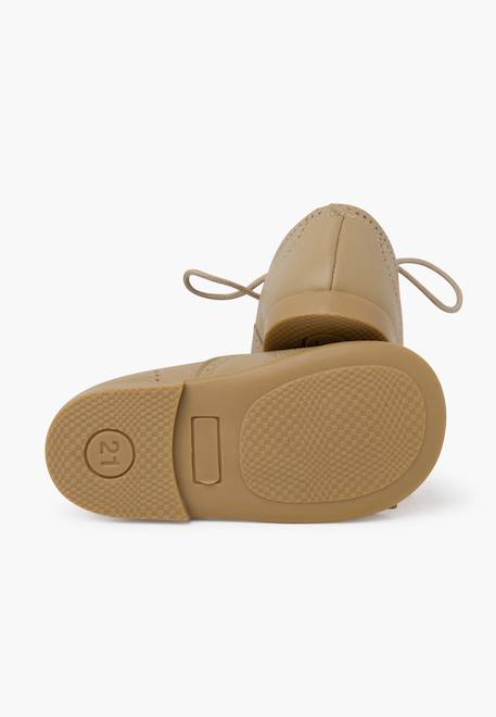 Chaussures anglaises en cuir Beige+Blanc+Bleu marine+Bleu moyen+Bordeaux+Camel+Marron 32 - vertbaudet enfant 