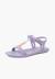 Sandales plage étoiles couleurs pastel Mauve+Menthe+Rose perle 2 - vertbaudet enfant 