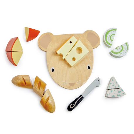 Planche à découper fromages Beige, jaune, vert 1 - vertbaudet enfant 