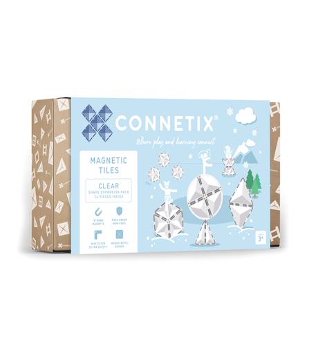Jeu de construction magnétique clair pack d'extension de forme, 24 pièces Transparent 1 - vertbaudet enfant 