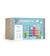Jeu de construction magnétique pastel paquet rectangle, 24 pièces Pastel 1 - vertbaudet enfant 