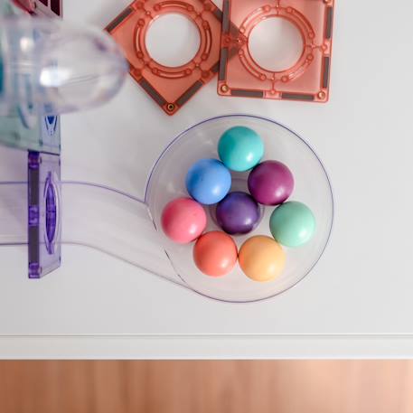 Jeu de construction magnétique pastel paquet de balles, 16 pièces Pastel 5 - vertbaudet enfant 