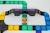 Jeu de construction magnétique pack rampes routières et intersections, 16 pièces Noir 5 - vertbaudet enfant 