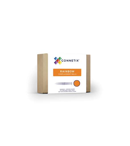 Jeu de construction magnétique arc-en-ciel paquet de balles, 12 pièces Arc-en-ciel 1 - vertbaudet enfant 