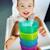 Lot de 4 premières tasses d'apprentissage Bleu+Jaune 10 - vertbaudet enfant 