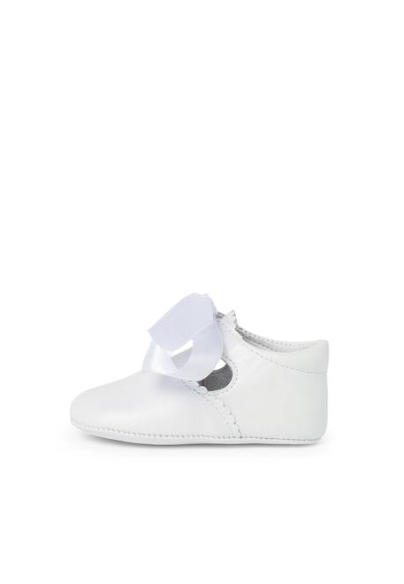 Salomés bébé pour cérémonies Beige+Blanc 7 - vertbaudet enfant 