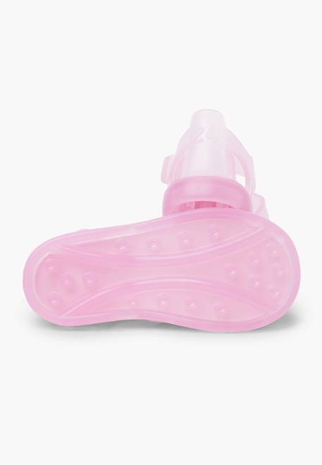 Sandales plage basiques à scratch tobby Blanc+Bleu+Bleu marine+Rose 21 - vertbaudet enfant 