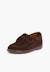 Mocassins en suède à scratch Beige+Bleu marine+Marron+Taupe 13 - vertbaudet enfant 